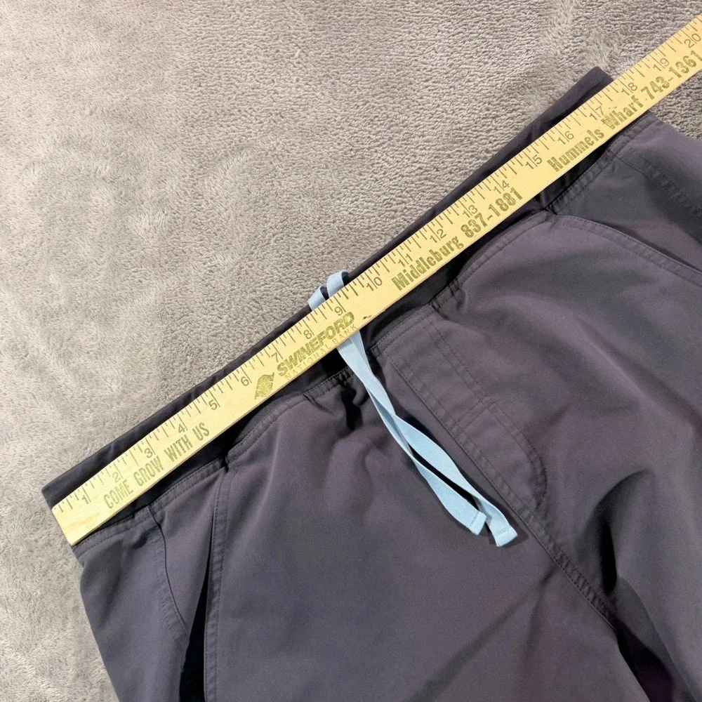 FIGS Technical Collection Scrub Pants Men XL Gray Cargo Pocket Drawstring
